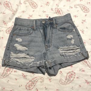 Jean shorts size 000